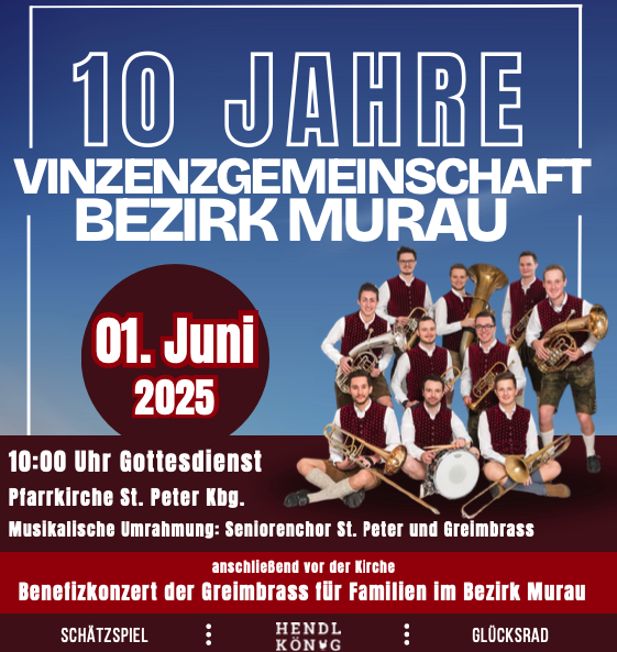 10 Jahre Vinzenzgemeinschaft Bezirk Murau