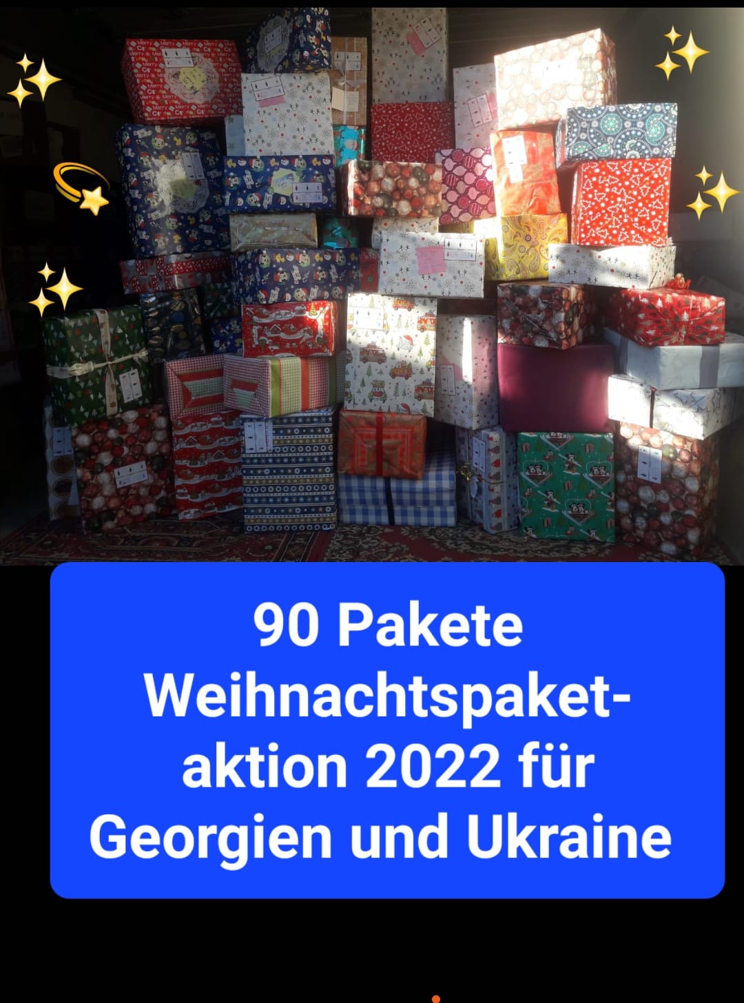 Weihnachtspaketaktion 2022