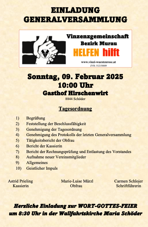 Generalversammlung