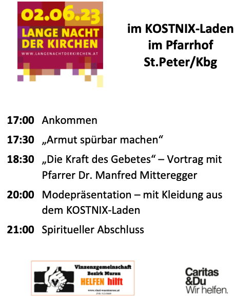 Einladung zur Langen Nacht der Kirchen