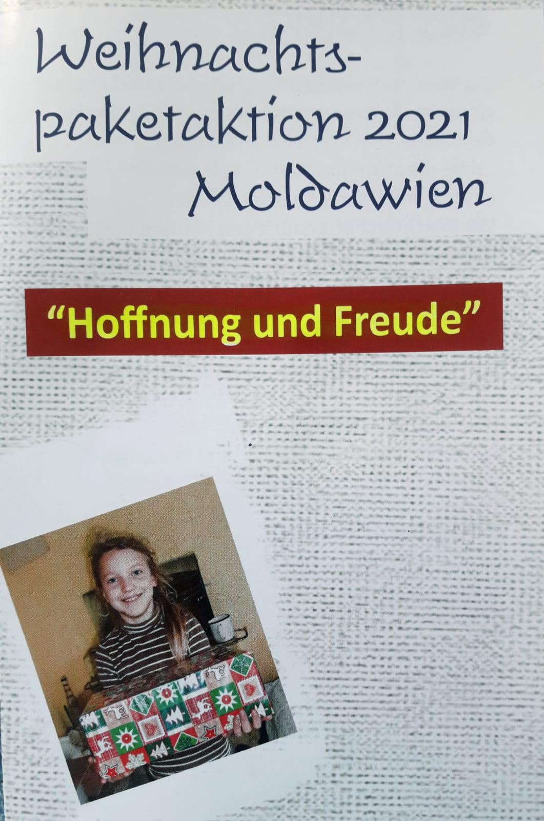 Weihnachtspaketaktion Hoffnung und Freude