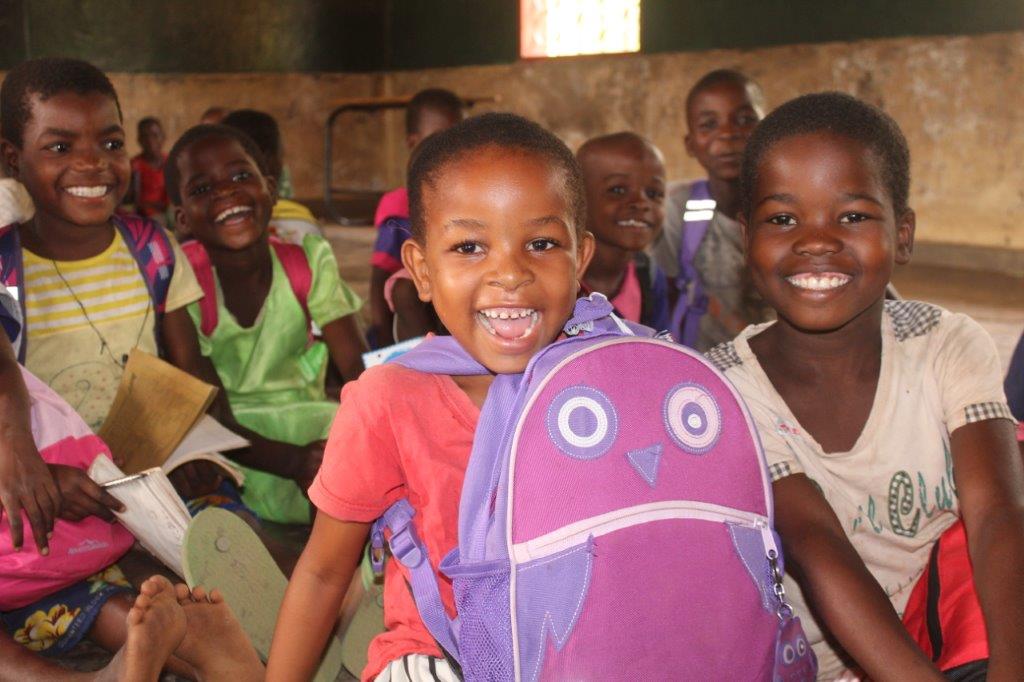 Die Rucksäcke sind in Malawi angekommen!